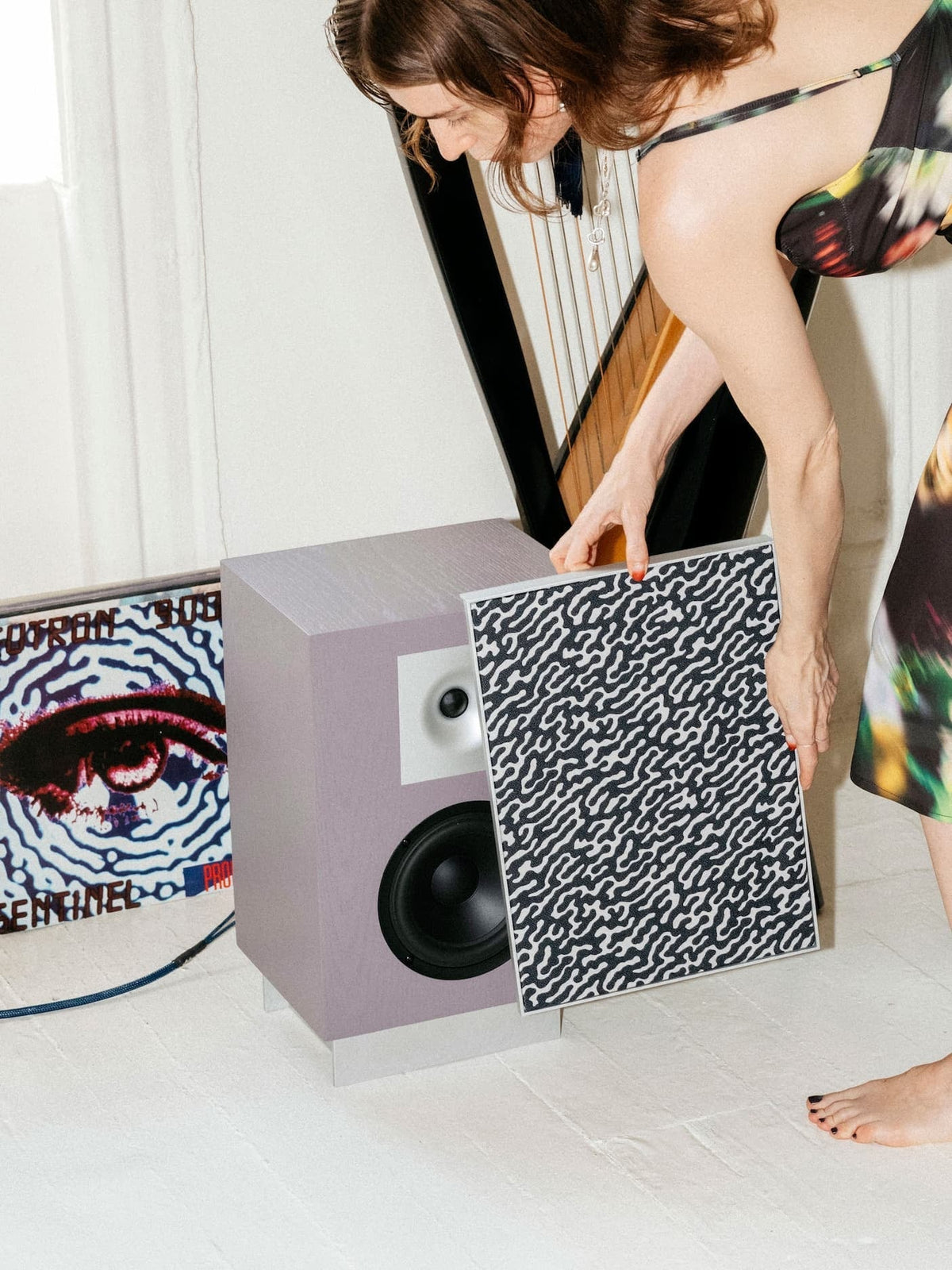 WAF Audio x Emma Harling - Ripple acoustic fabric