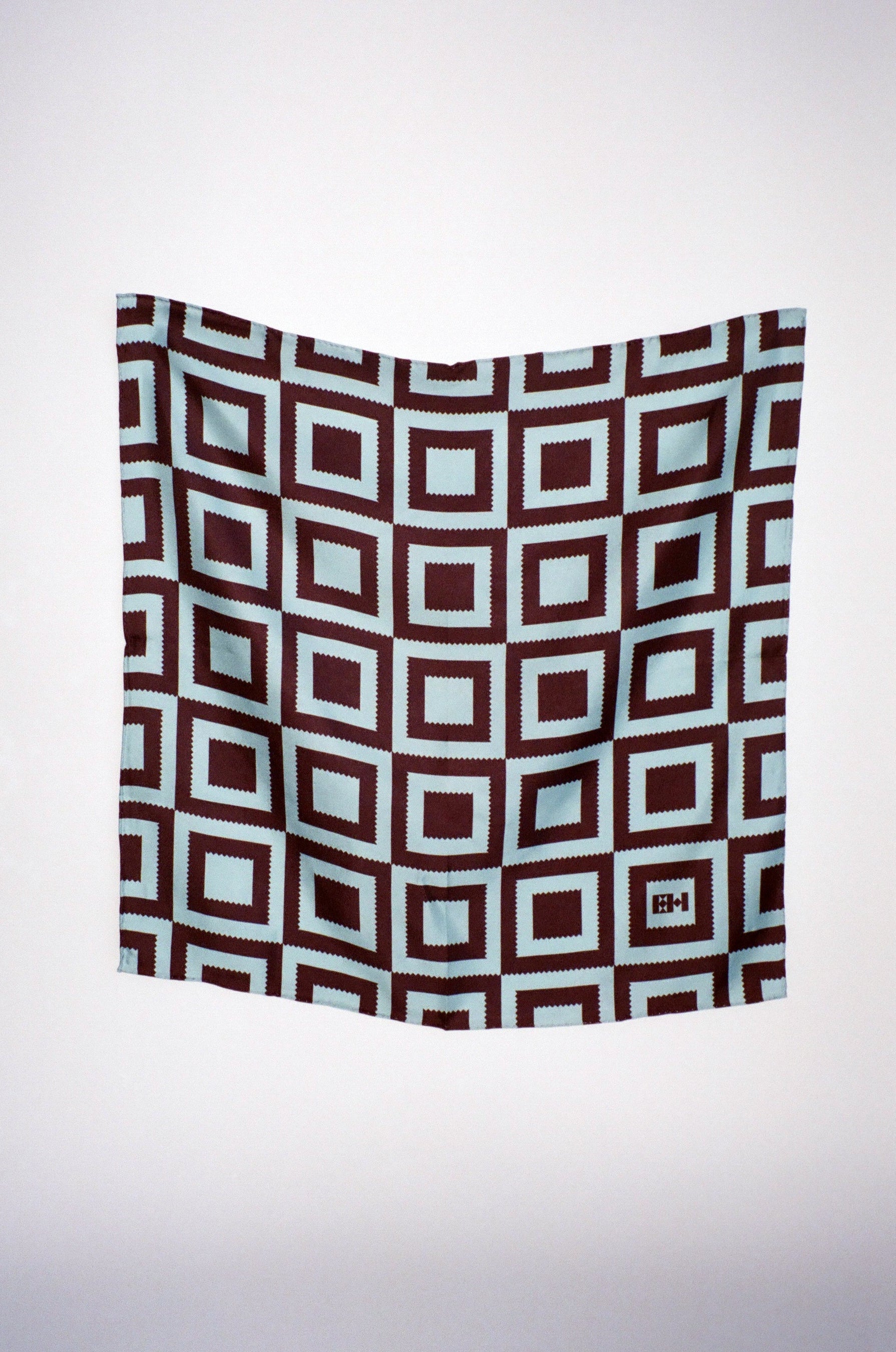 Edge silk bandana