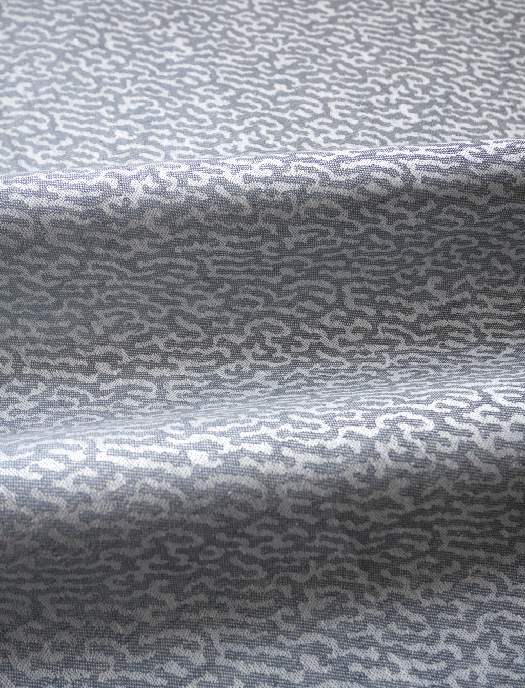Ripple linen towel, fog